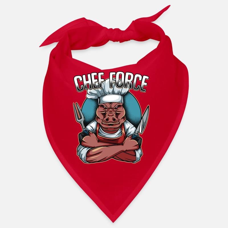 Chef boar kitchen knife chef gift Bandana