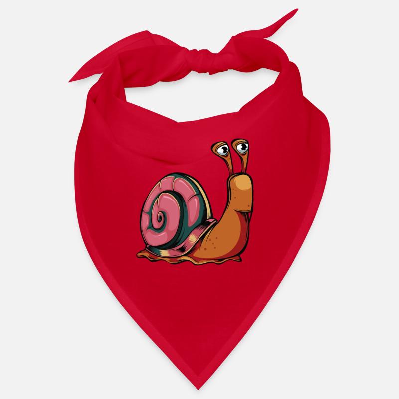 Escargot de dessin animé Bandana