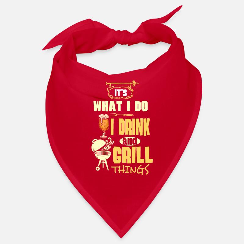 Barbeque BBQ BBQ Beer Bandana