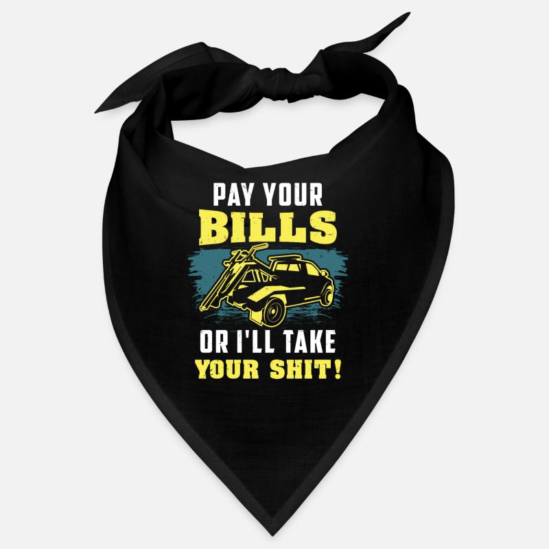 REPO MAN: Pay Your Bills Bailiffs Bandana