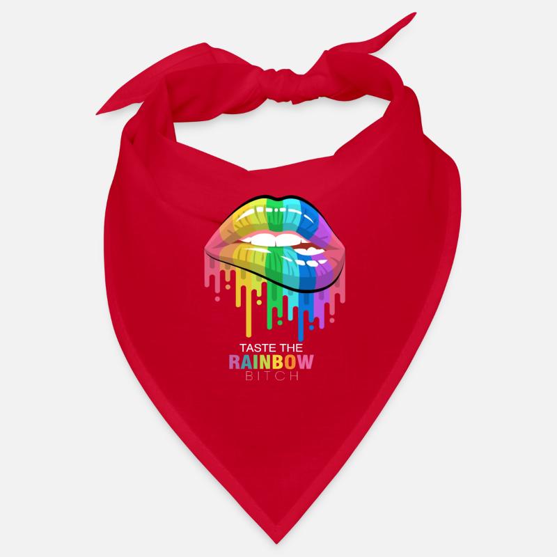 Schmecken Sie den Regenbogen Bandana
