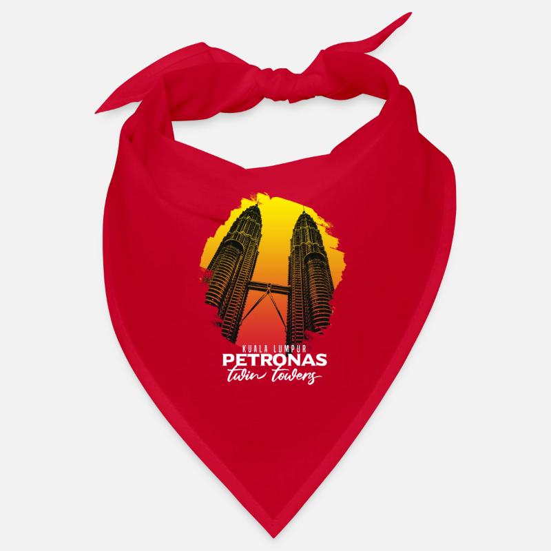 Kuala Lumpur Petronas Geschenk Bandana