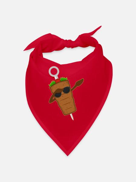 Doner kebab - Bandana - red - Front