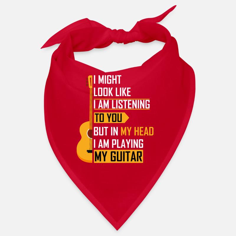 Guitar guitar player gift Bandana