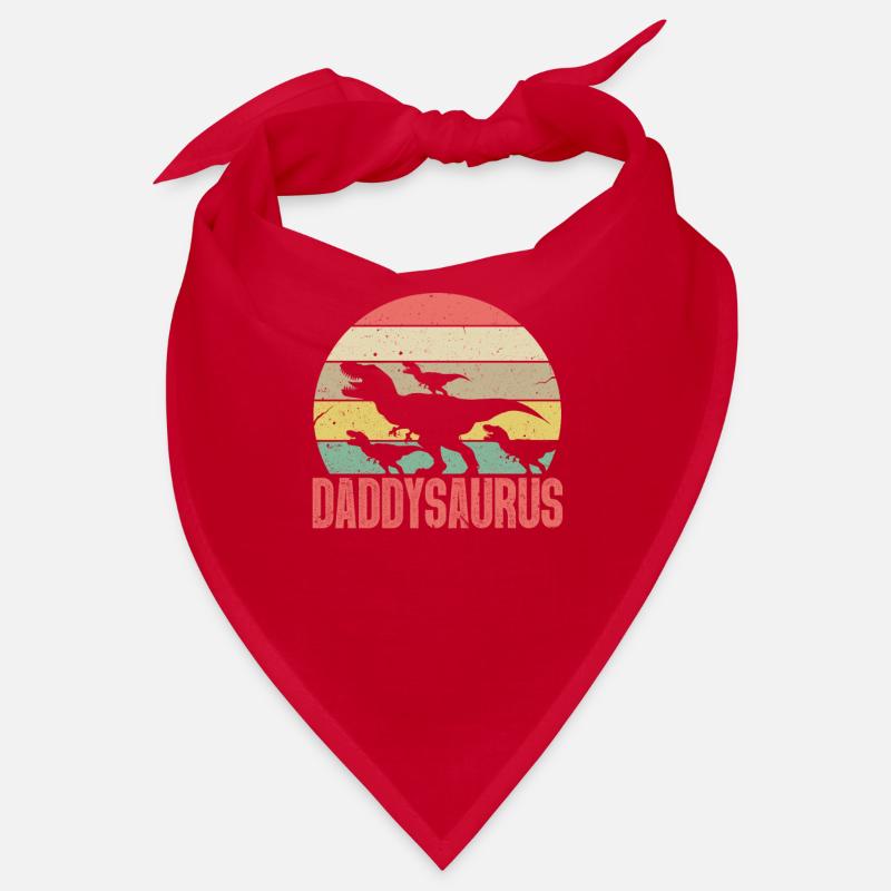 Daddysaurus Dinosaurier Vater Bandana