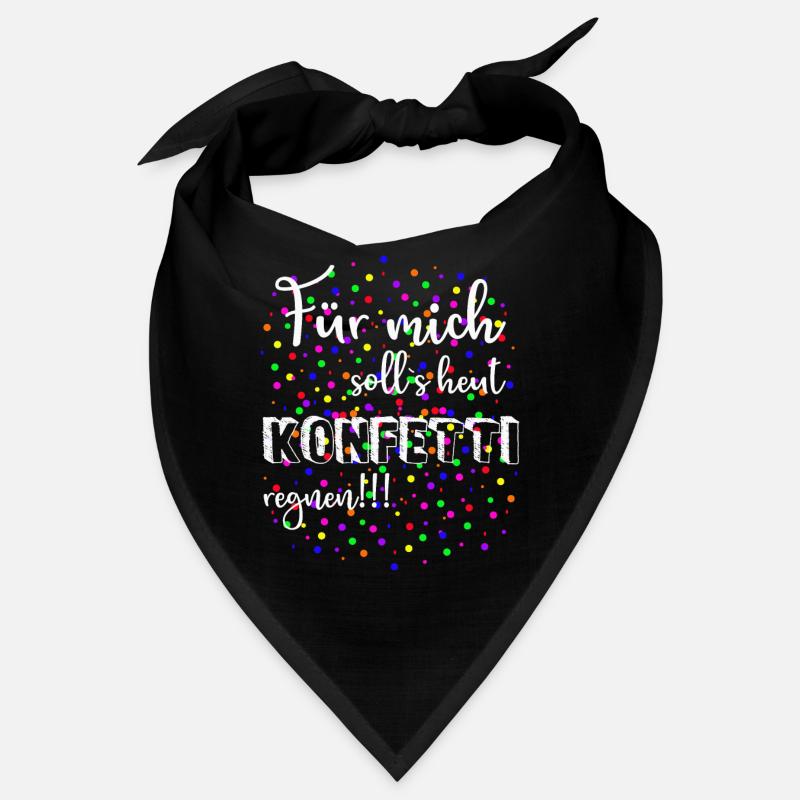 COOL FOR ME SHOULD TODAY KONFETTI RAIN CARNIVAL Bandana