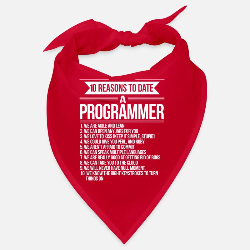 10 reasons to date a programmer Bandana