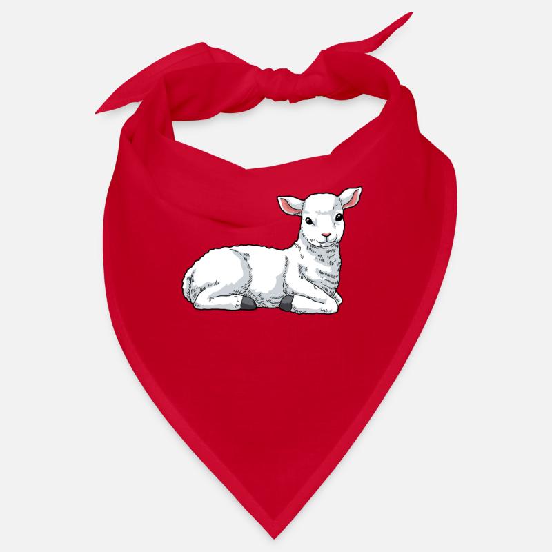 Lamm Schaf Hausschaf Bandana