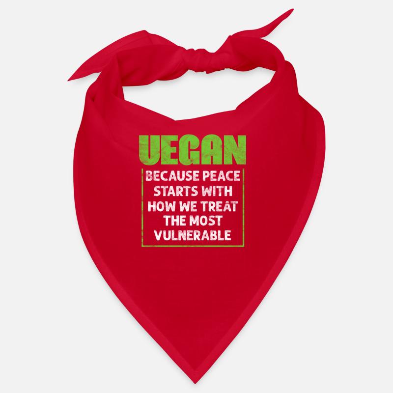 végétalien Bandana