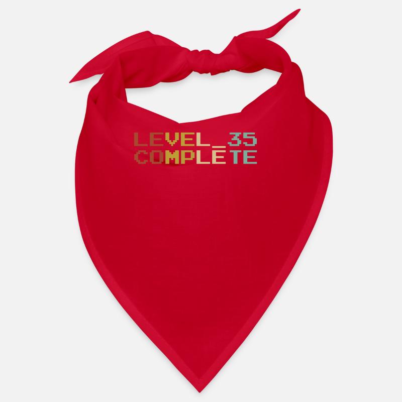 35 years old - 35th birthday level 35 complete Bandana