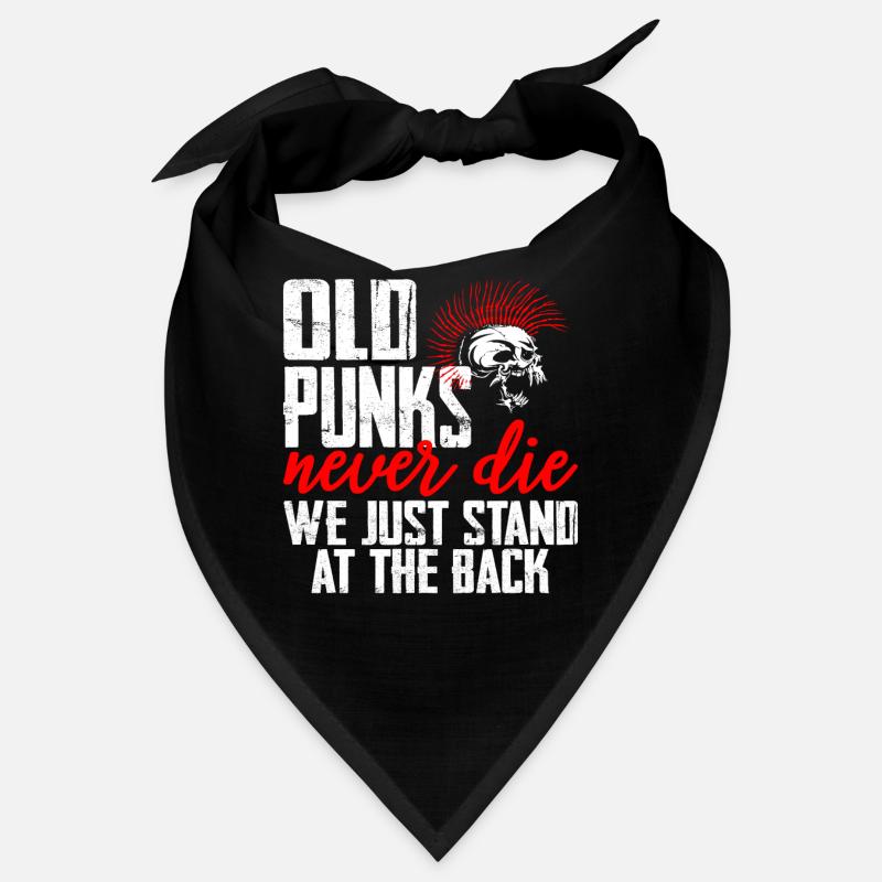 Punk Rock Punker Musik Statement Geschenk Bandana