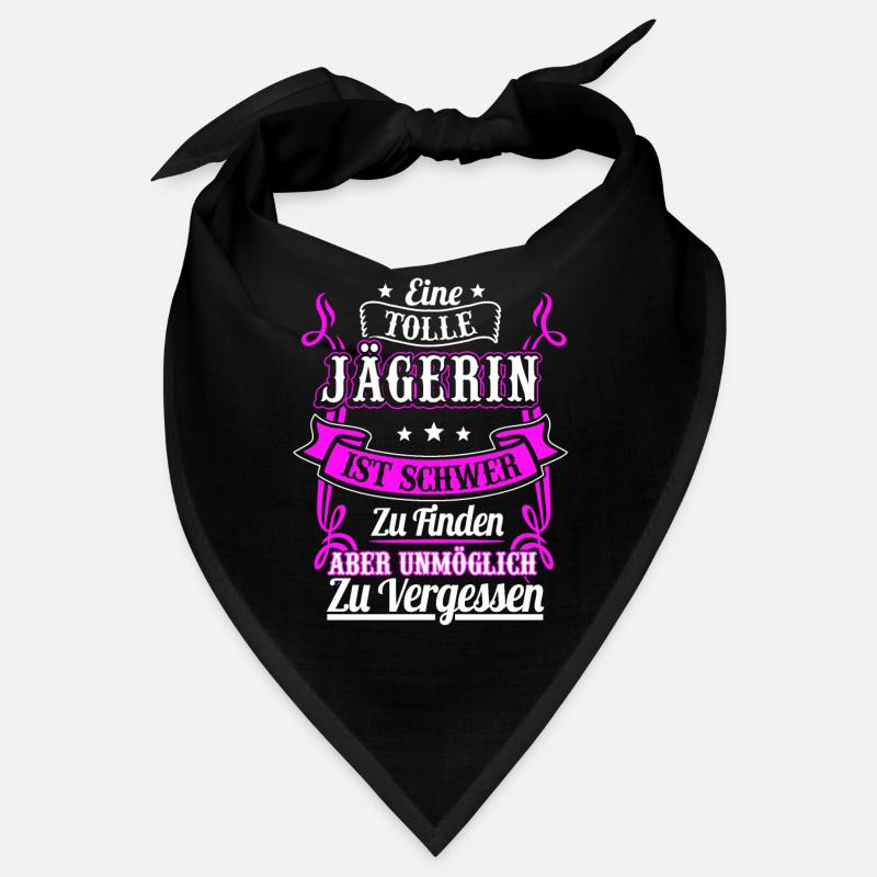 Jägerin Jäger Hirsch Geschenk Bandana