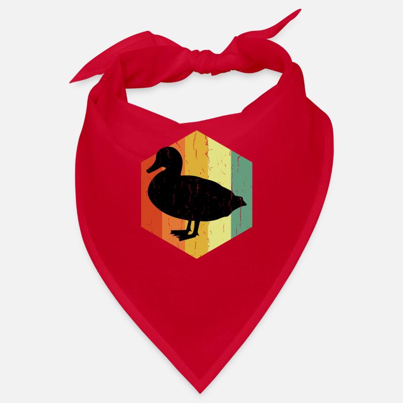 Distressed Duck Duck Hexagon Bandana