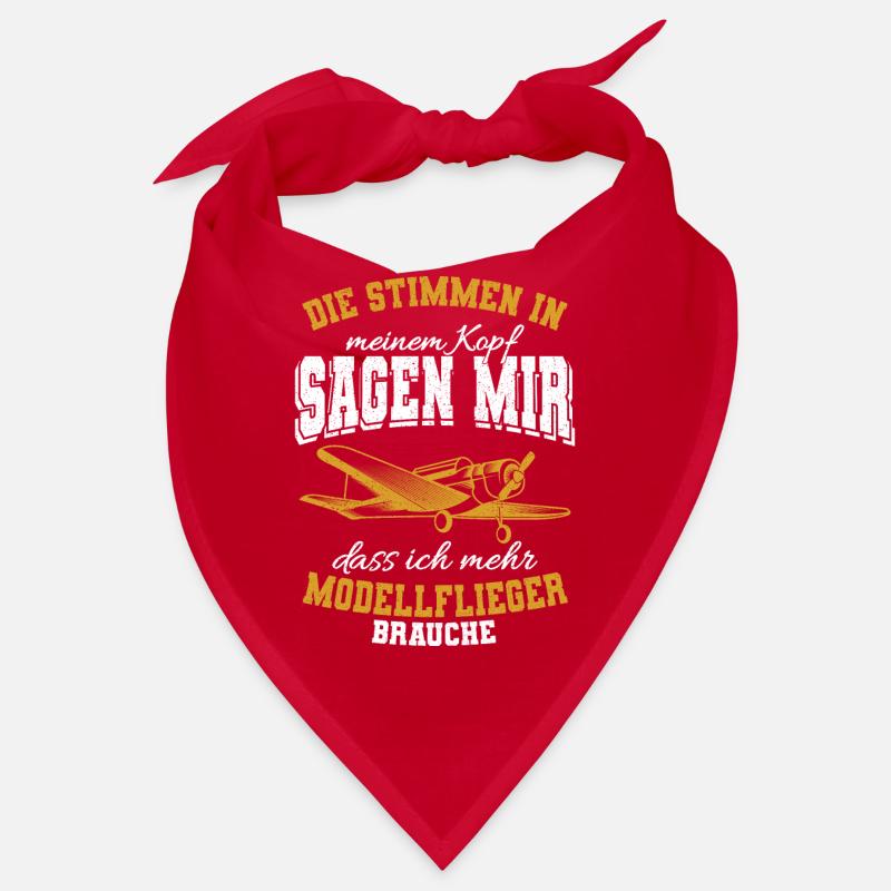 Modellflugzeug Modellfliegen Modellflug Geschenk Bandana