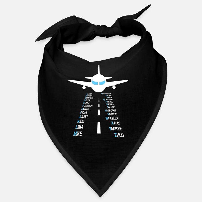 Phonetic alphabet flying pilot plane IPA Bandana