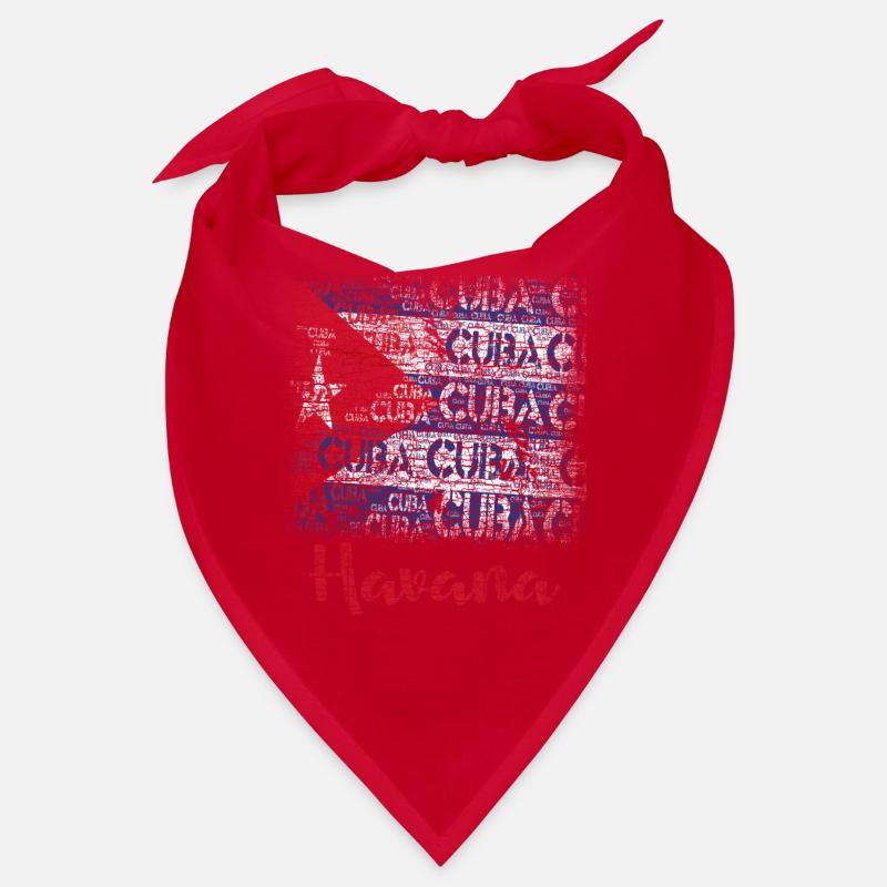 Cadeau du drapeau cubain de La Havane Bandana