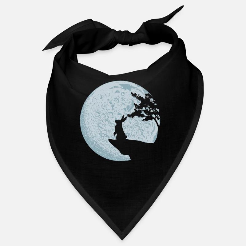 Bunny gift idea rabbit moon easter bunny Bandana