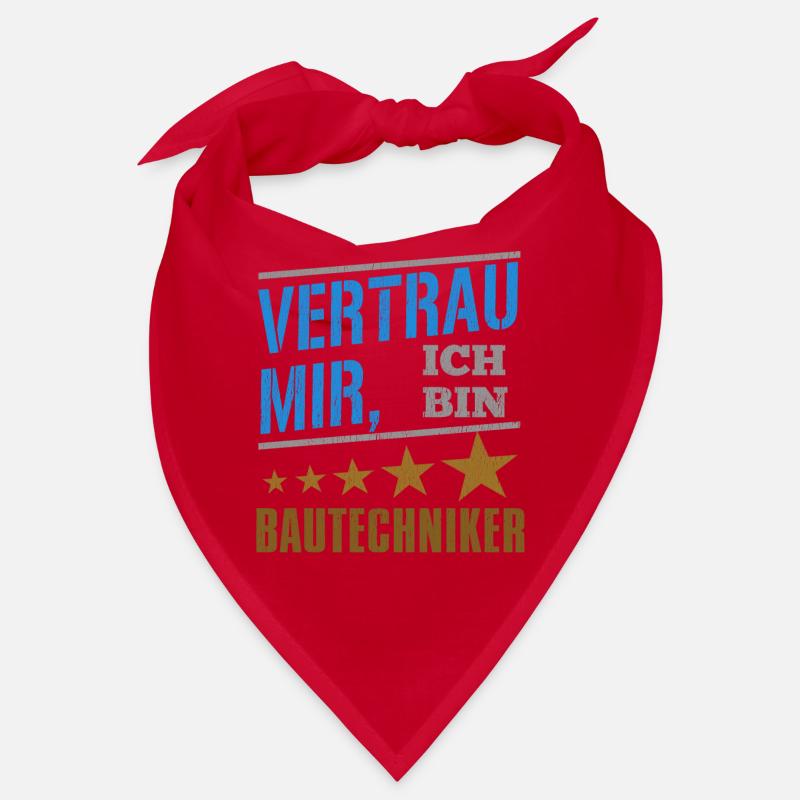 Vertrau Mir Ich Bin Bautechniker Bandana