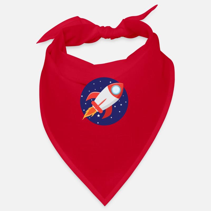 Rakete mit Sternen Bandana