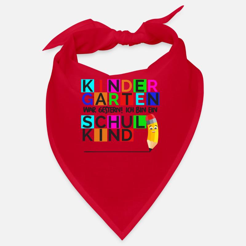 Kindergarten War Gestern Ich Bin Ein Schulkind Bandana