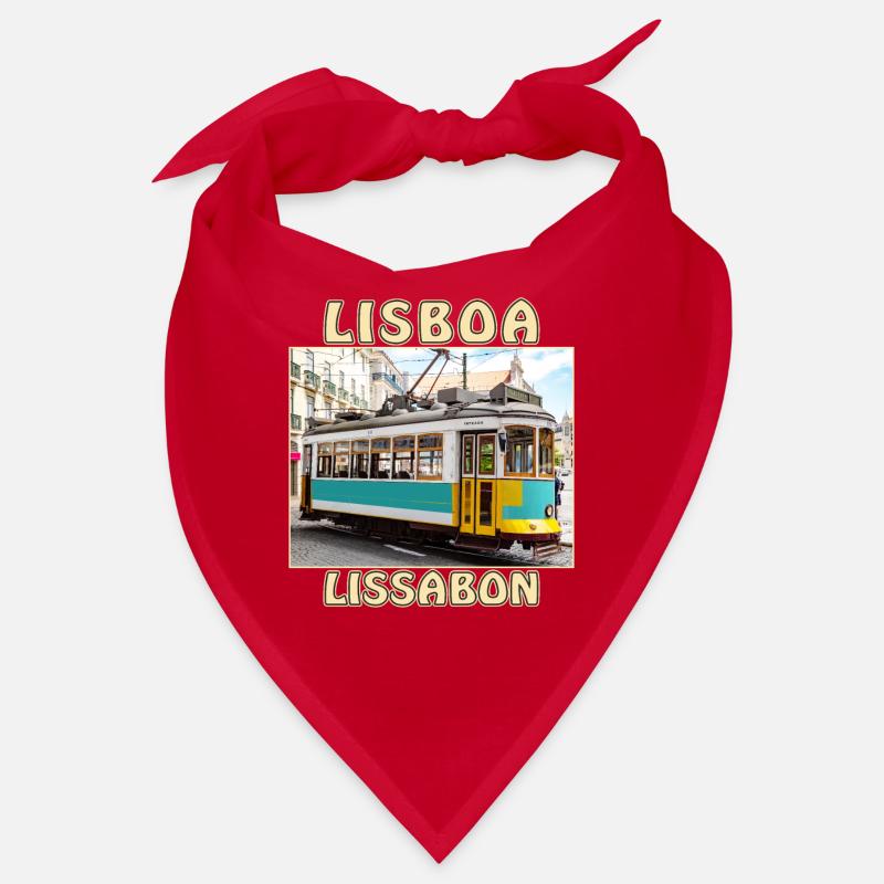 Lisboa tram Lisbon Bandana