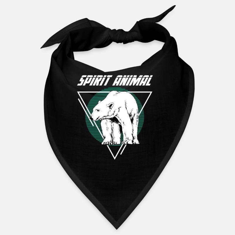 Ours blanc Bandana