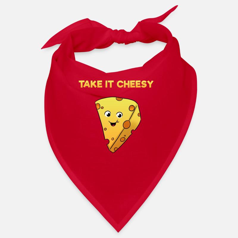 Take It Cheesy Cheese Bandana