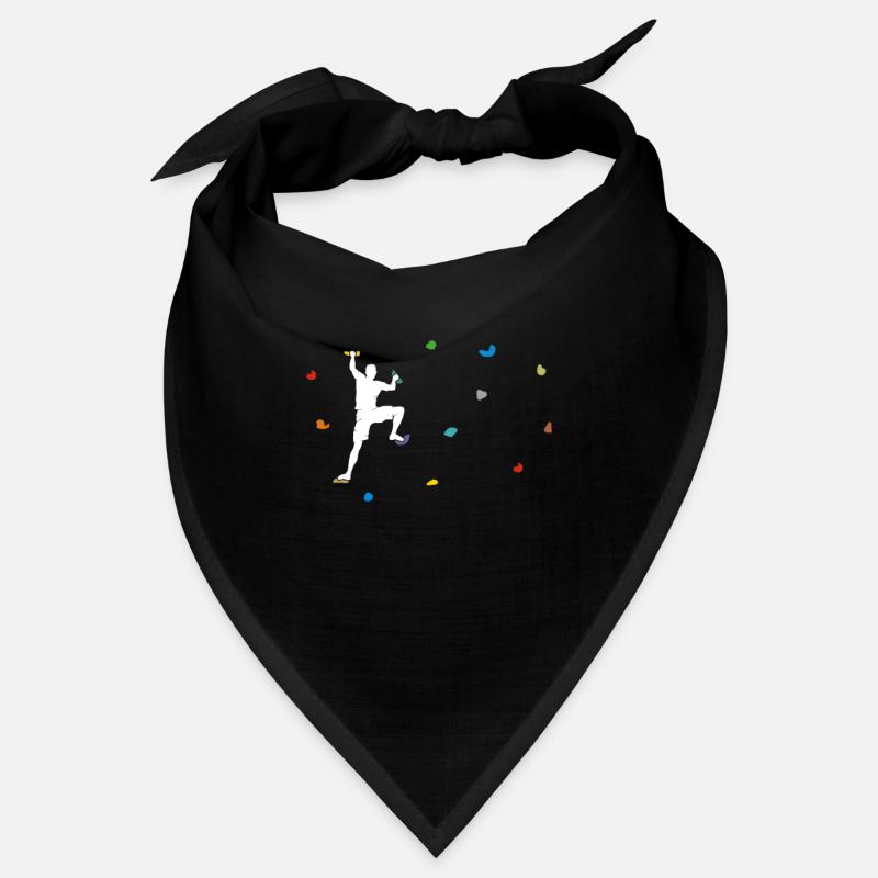 Boulderwand Boulderhalle Kletterer Geschenk Bandana