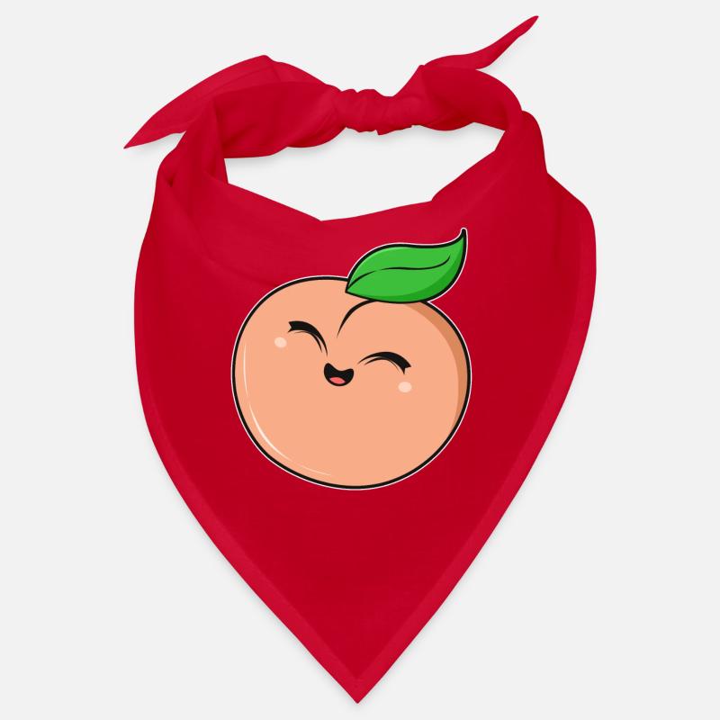 Niedlich Pfirsich Gesicht Bandana