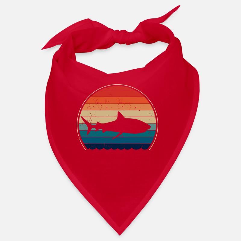 Requins requins rétro vintage Bandana