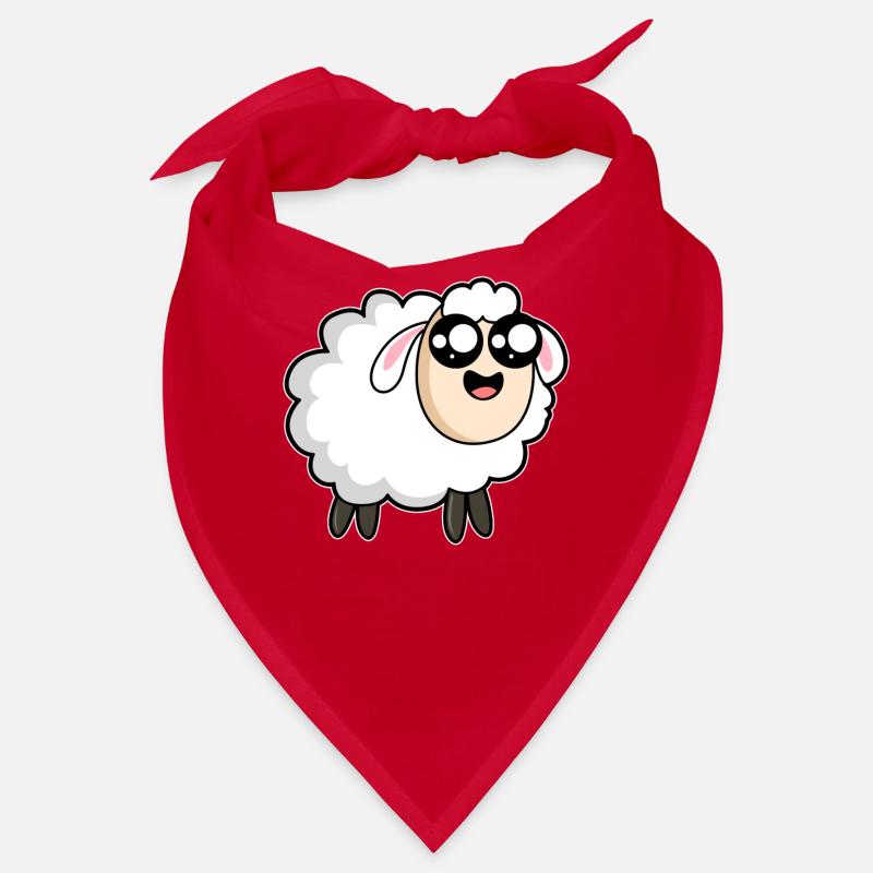 Schaf Comic Cartoon Bandana
