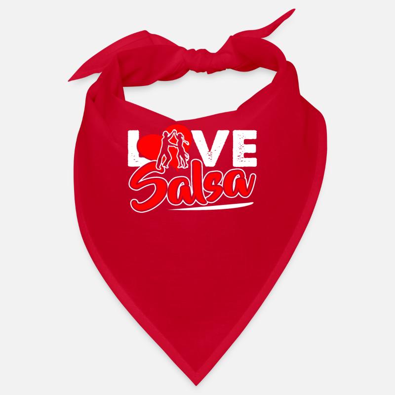 Salsa Dancer I Love Salsa Bandana