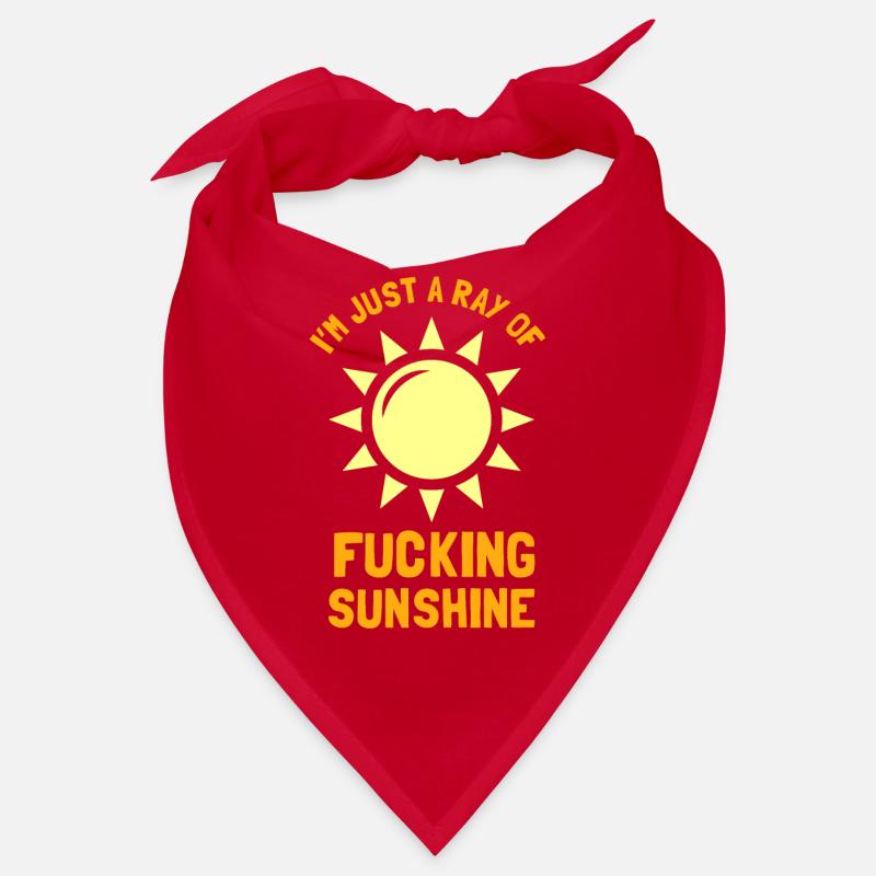Sarkastisches Sonnenstrahl-Geschenk Bandana