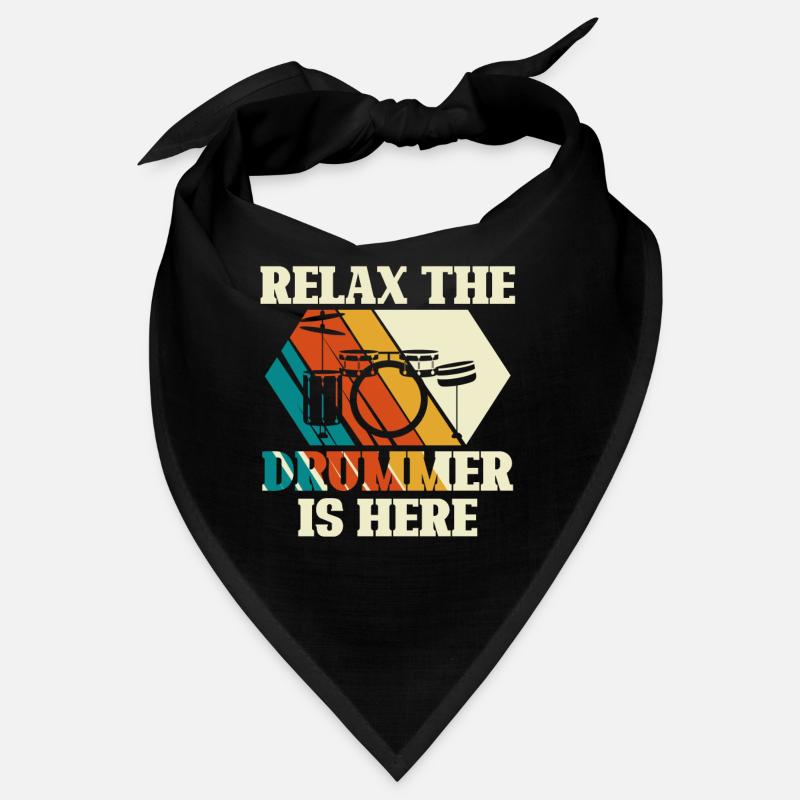 Relax the drummer is here - drums Bandana