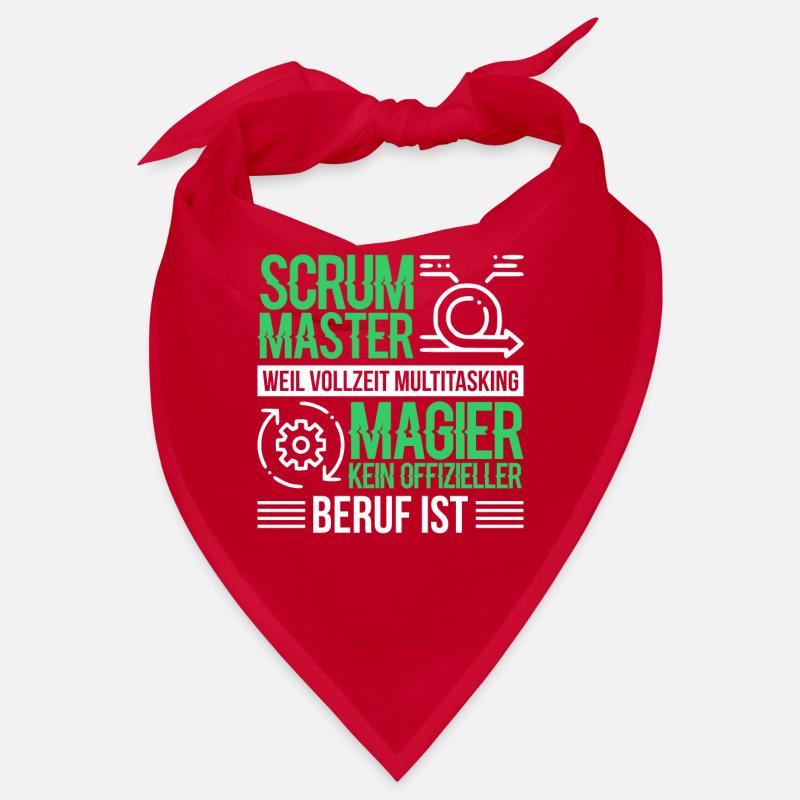 Docker Scrum Master Software Coding Geschenk Bandana