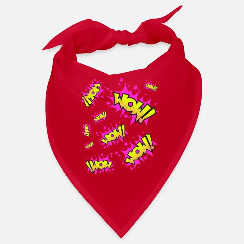 Le jaune fluo Pink WOW ! Bandana