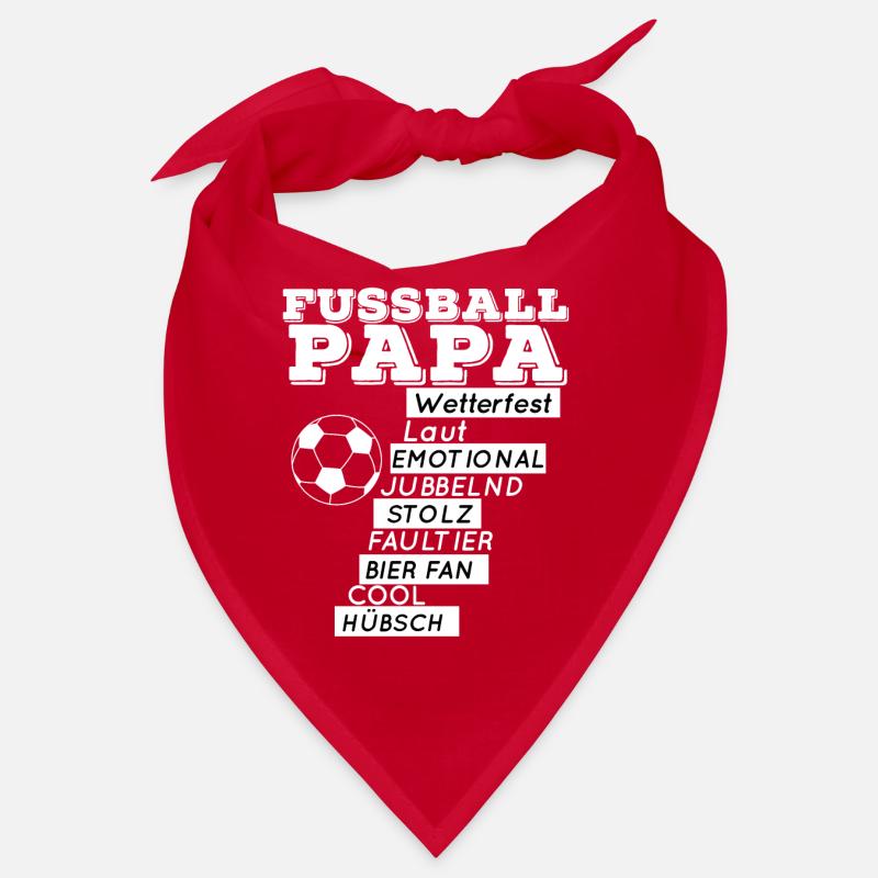 Fußball PAPA GESCHENKIDEE GEBURTSTAG Bandana
