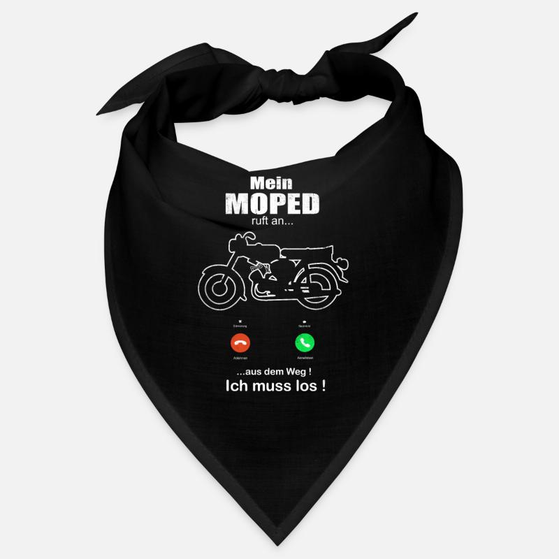 DDR Moped s50 s51 Suhl Ossi 2takter Simme Geschenk Bandana
