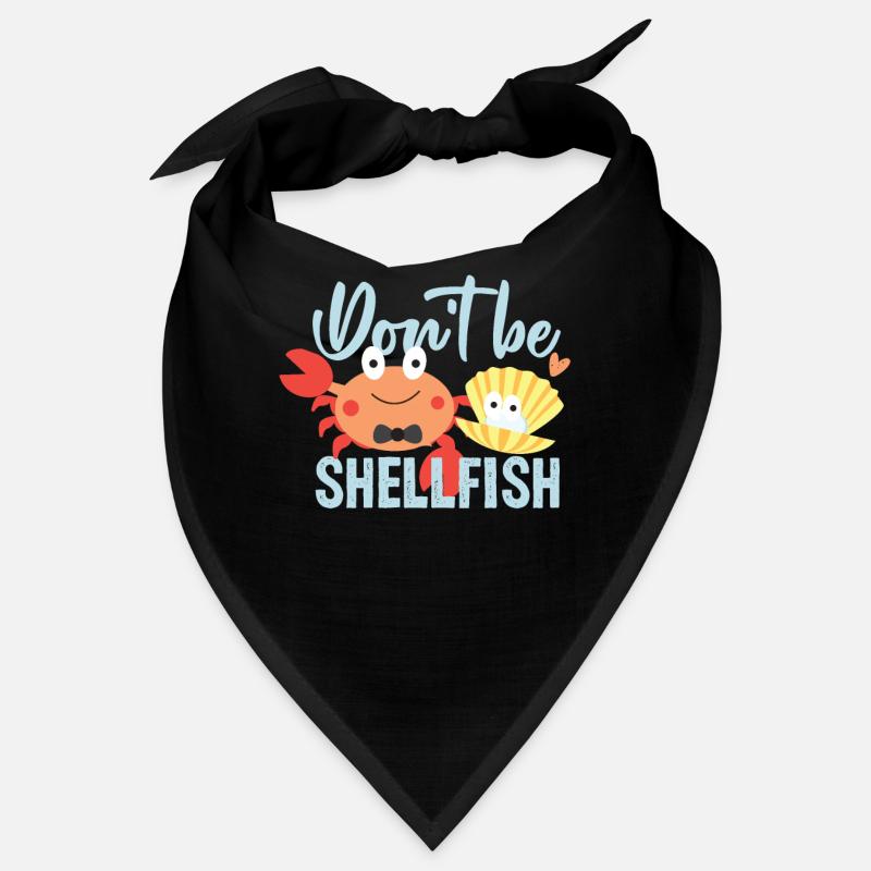 Meeresfrüchte Schalentier Geschenkidee Bandana