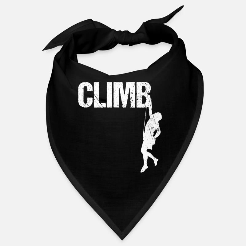 Climb Escalade Climber en rappel Design alpinisme Bandana