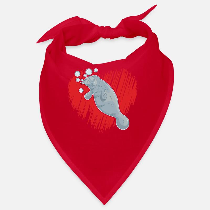 Manatee Love Manatee Bandana