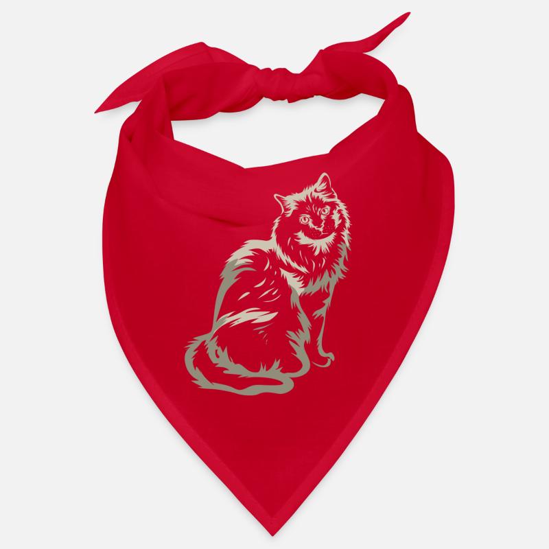 Ragdoll-Katze Bandana