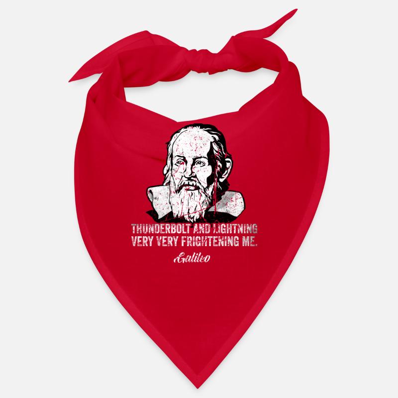 Thunderbolt lightning Galileo Philosopher Physics Bandana