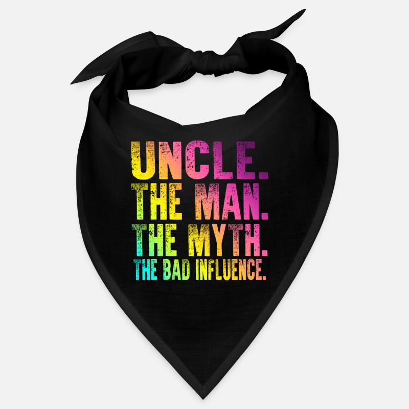 Onkel Der Mann Der Mythos Das Bad Influence Shirt Bandana
