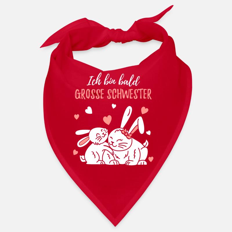 Bald grosse Schwester / Werde grosse Schwester Bandana