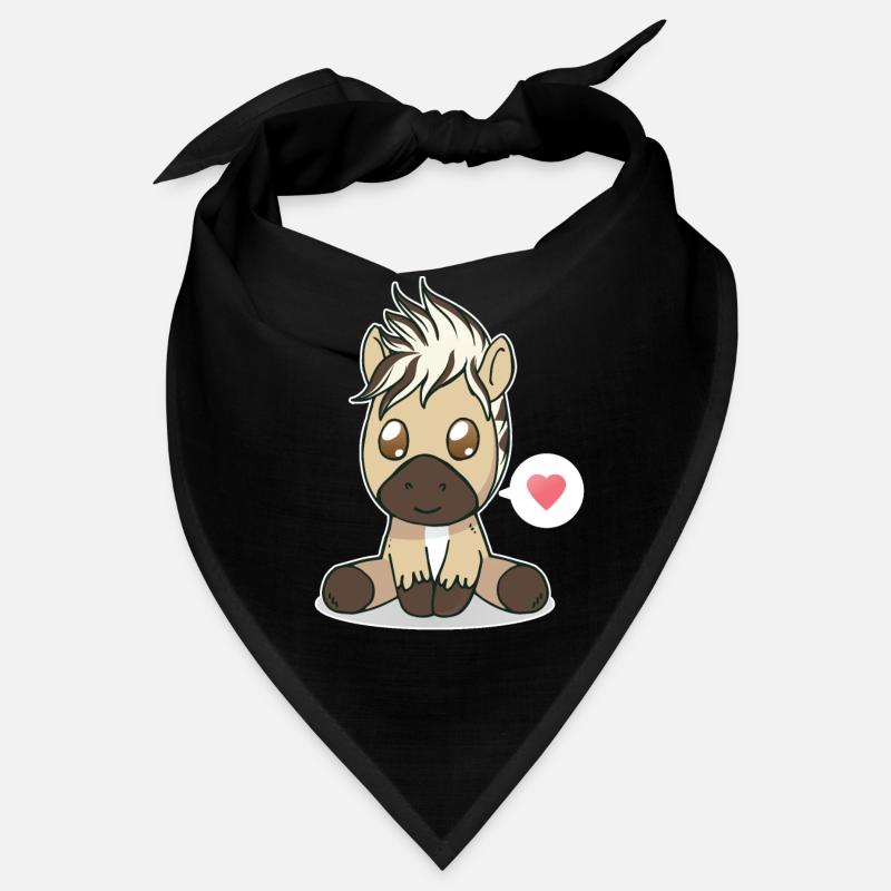Fjordpferd süßes Geschenk Bandana