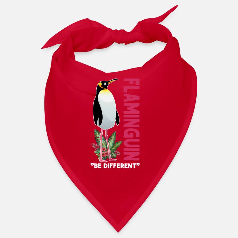 Flaminguin Be Anders Be Different Gift Bandana