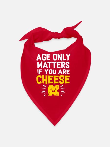 cheese - Bandana - red - Front
