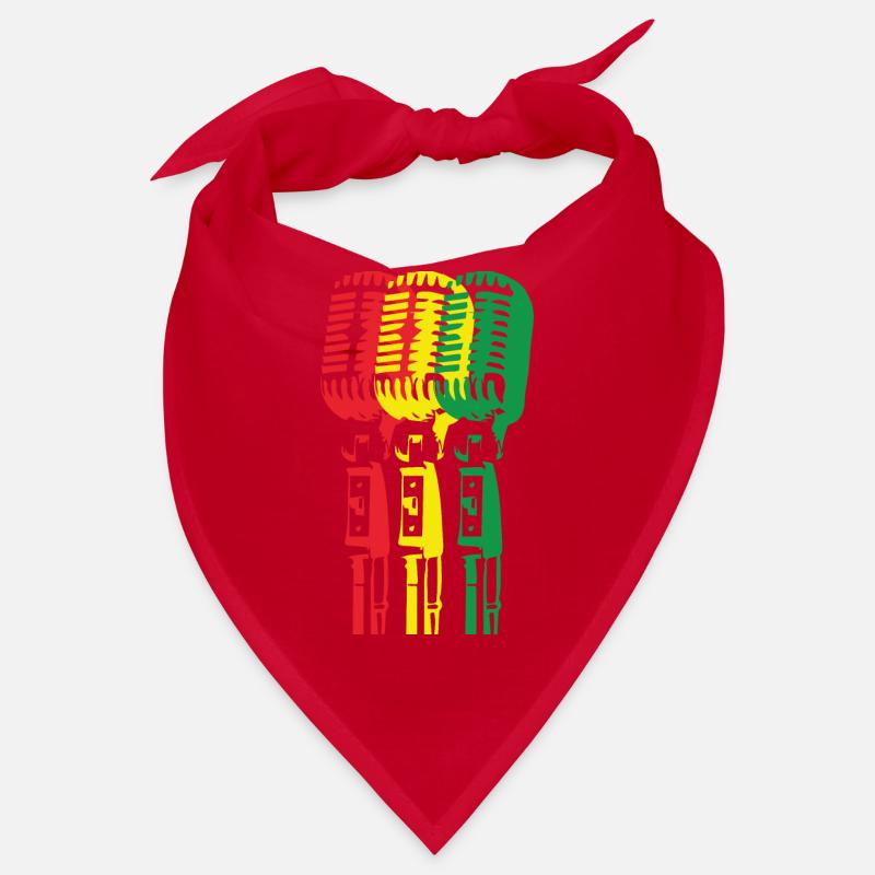 Mic and Reggae Bandana