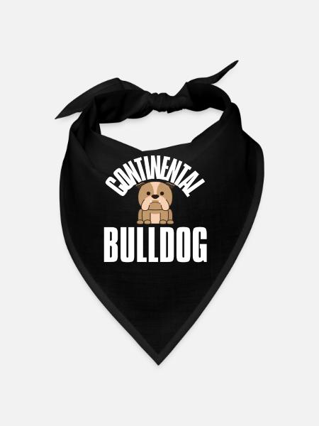 Colorbulls Conti Bulldoggen Continental Bulldogs - Bandana - rouge - Devant